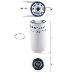 FILTER GORIVA - ACTROS MP4/MP5,ATEGO 3